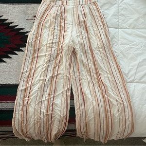 NW - high rise SHEIN striped pants, size M
